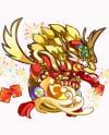 奥奇传说炫光烟花龙