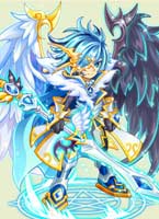奥拉星光暗骑士套装