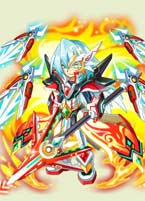奥拉星煌炎战神套装