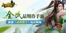 《武林盟主》即将盛大公测 玩点强先揭秘