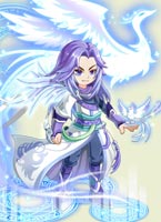 奥拉星优雅白风套装
