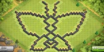 部落冲突10本蝴蝶阵分享 让美走进COC