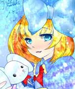 冰雪少女练上色稿-4399安妮