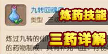 梦幻西游手游炼药物品详解 成就三级药炼药大师
