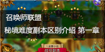召唤师联盟秘境难度敌方阵容及掉落 第一章迷雾小径