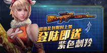 全民突击登录即送紫色刺羚F2X 超值礼包限量购买