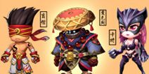 大神在民间 《超神战记》26日限免创意海报