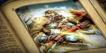 炉石传说再曝新图 拿炎魔之手穿T8套装的人类圣骑