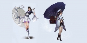 剑网3口袋版陈月对比剑网3造型图赏