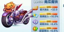 天天酷跑南瓜魔铁和魔神战车多人战属性对比