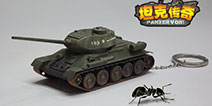 《蚁人》坦克钥匙链 经典坦克T-34《坦克传奇》封测登场