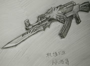 生死狙击玩家手绘—AK47荣耀之魂