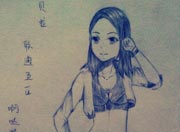 生死狙击玩家手绘—性感的贝拉