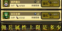 冒险与挖矿佣兵突破后的天赋属性上限是多少