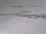 生死狙击玩家手绘—荣耀AWM