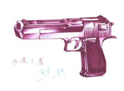 生死狙击玩家手绘—珍藏版沙漠之鹰 