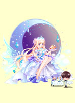 奥拉星月隐少女套装