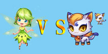 天天酷跑3D绿野仙踪VS白玉灵猫