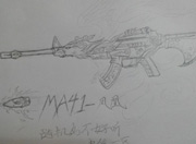生死狙击玩家手绘—MA41-凤凰