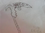 生死狙击玩家手绘-死神之镰