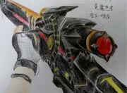 生死狙击玩家手绘-炎魔咆哮