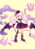 奥拉星落落小魔女套装
