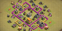部落冲突6本2防空阵型推荐合集