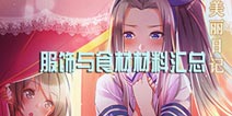 <font color='#FF0000'>夏目的美丽日记服饰材料与食材汇总</font>