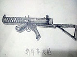 生死狙击玩家手绘-凌厉的斯特林火焰 