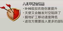 部落冲突8月更新上线 11-14级加农炮最新数据