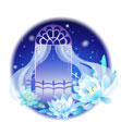 奥比岛夜阑梦昙花窗