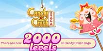 趣味数据曝光《糖果粉碎传奇》第2000个关卡上线