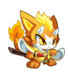 奥拉星龙猫武士