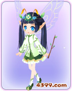 小花仙春芽绿意套装