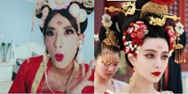 龙珠主播cos武则天，一言不合就骂街尬舞