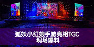 狐妖小红娘手游亮相TGC 共聚相思树下现场爆料