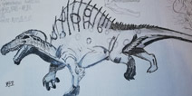 【玩家投稿】方舟玩家手绘原画赏析 工長加精明