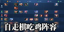 王者荣耀自走棋吃鸡阵容 王者模拟战吃鸡阵容大全