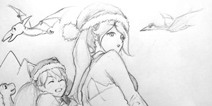 【玩家手绘】方舟冰雪节