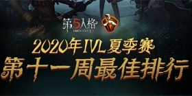 第五人格2020IVL第十一周最佳排行出炉