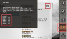 我的侠客冒险天赋作用 我的侠客天赋用途