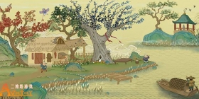 国风模拟生存《桃源记》已于1月1日开启删测！阡陌桑竹美如画，狭道通船逾千年