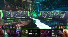 2021英雄联盟RNG利剑出鞘亚美AM8赞勇夺MSI赛事冠军
