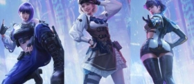 CF手游HS女团雨墨来袭，快来看看新老婆的属性！