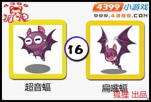 洛克王国超音蝠进化图