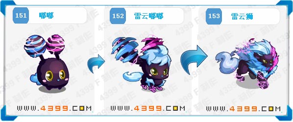 奥拉星雷云狮