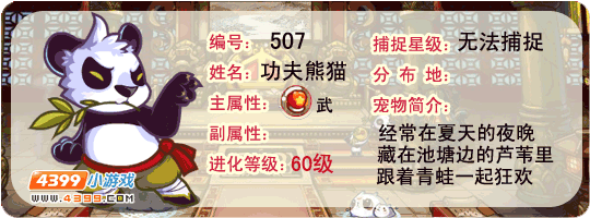 洛克王国功夫熊猫