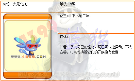 龙斗士大尾乌托