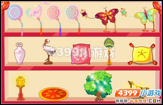奥比岛绝美大清服饰家具