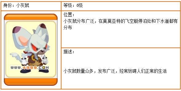 4399龙斗士小灰鼠
